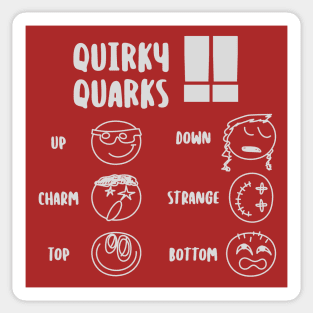 Quirky Quarks Sticker